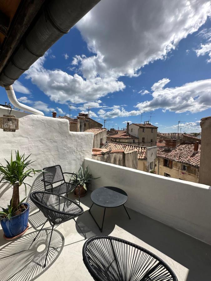 La Boheme Centre Historique - Terrasse Sur Les Toits - Hh Lejlighed Montpellier Eksteriør billede